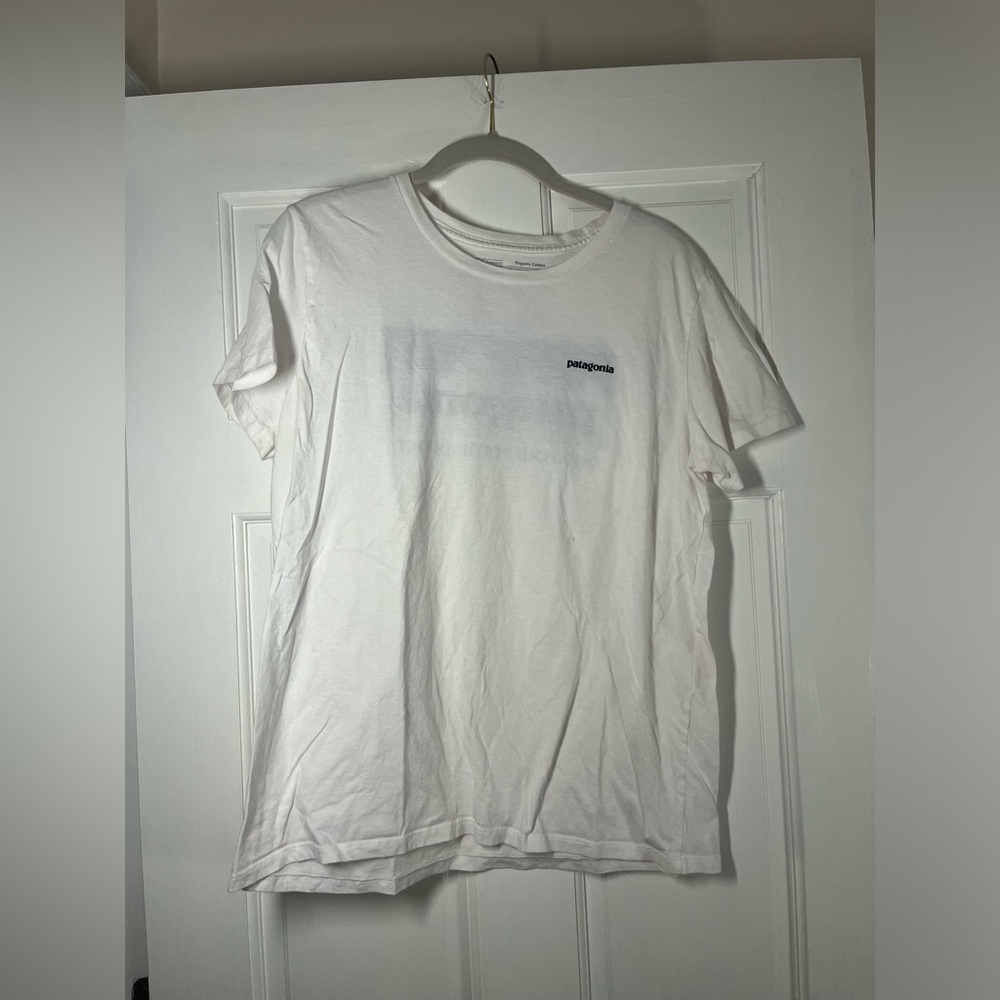Patagonia White Cotton Tshirt